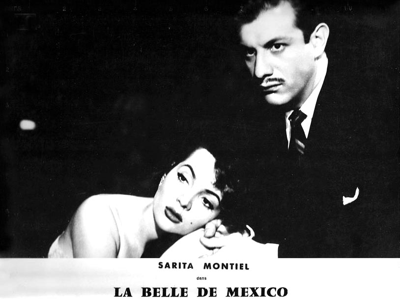 Sara Montiel and Raúl Ramírez in Donde el círculo termina (1956)