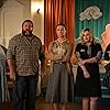 Tara Morice, Natalie Abbott, Shane Jacobson, Rebel Wilson, and Steph Tisdell in The Deb (2024)