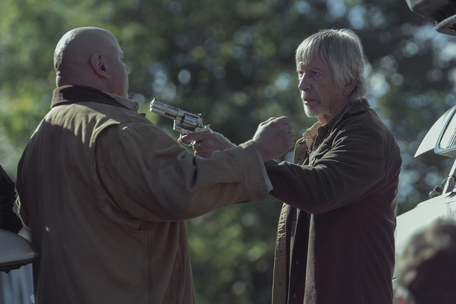 Scott Glenn and William Xifaras in Castle Rock (2018)