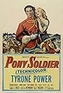 Tyrone Power and Penny Edwards in Pony Soldier (1952)