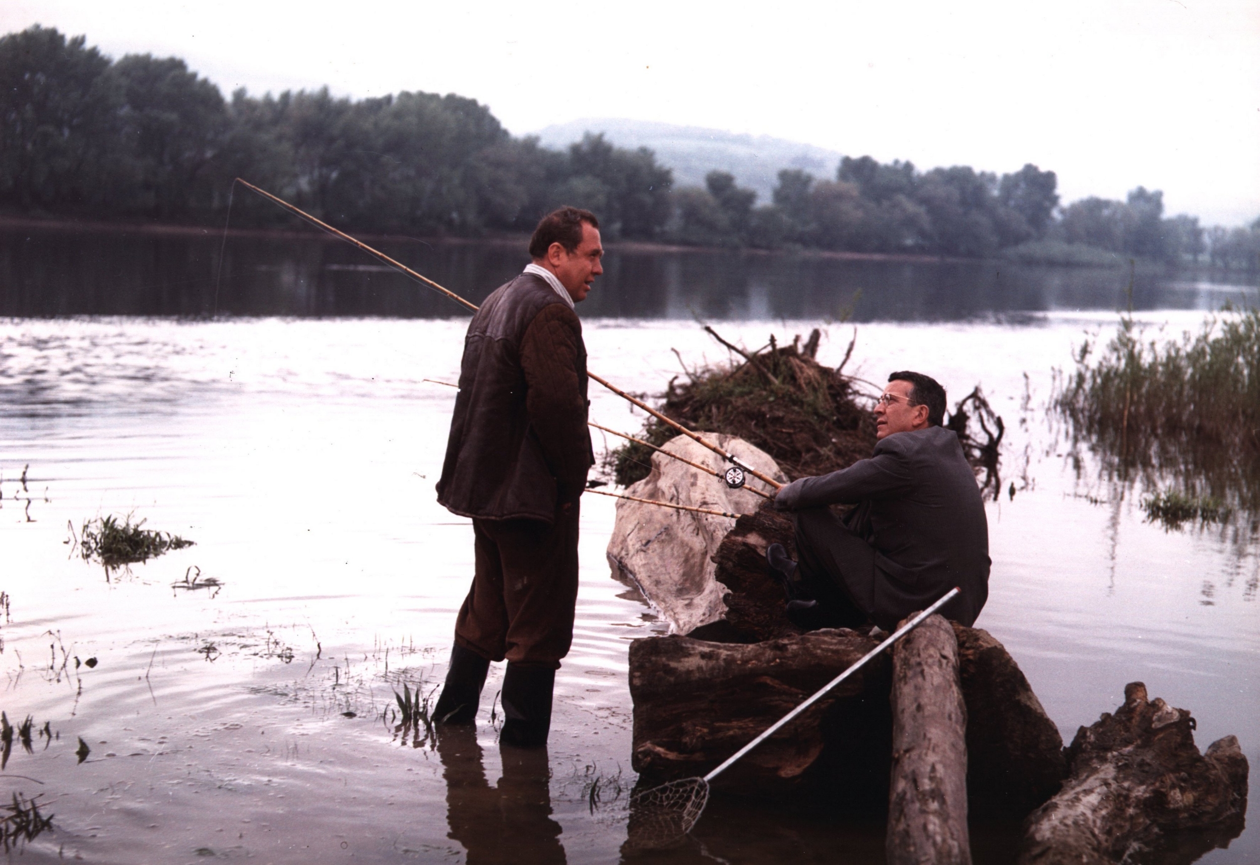 Zoltán Fábri and Ferenc Kállai in The Witness (1969)