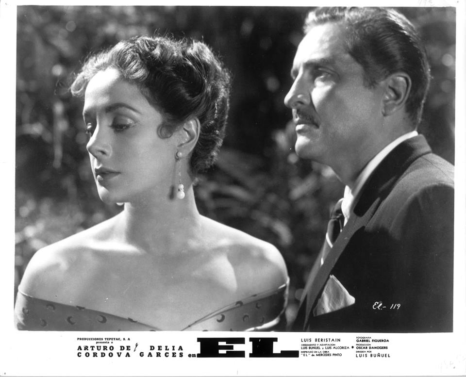 Arturo de Córdova and Delia Garcés in El (1953)