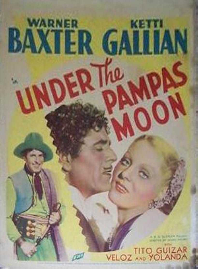 Warner Baxter and Ketti Gallian in Under the Pampas Moon (1935)