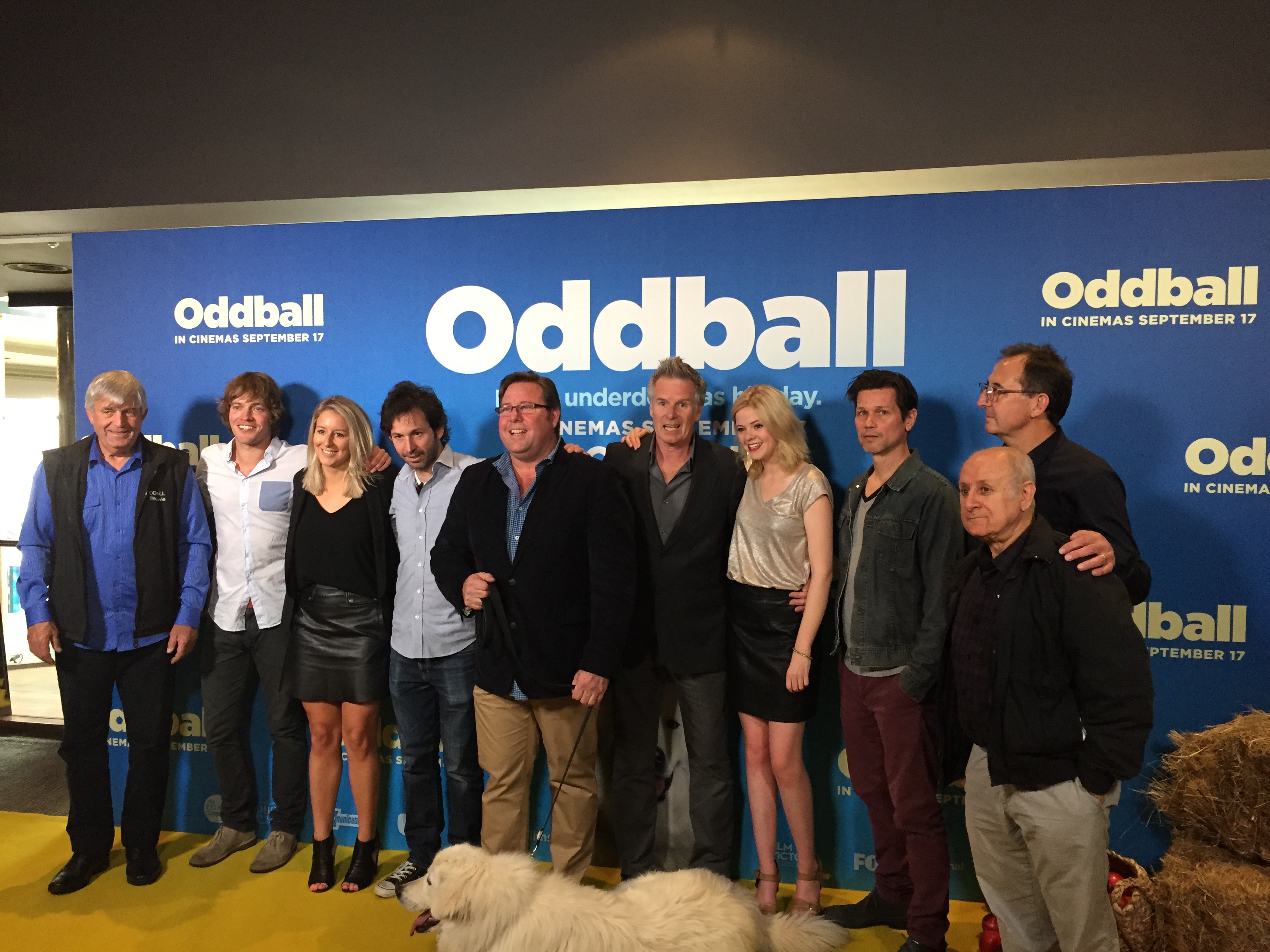 The opening in melbourne of Oddball .