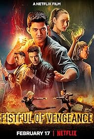 Jason Tobin, Lewis Tan, Francesca Corney, Lawrence Kao, Iko Uwais, Pearl Thusi, JuJu Chan Szeto, and Yayaying Rhatha Phongam in Fistful of Vengeance (2022)