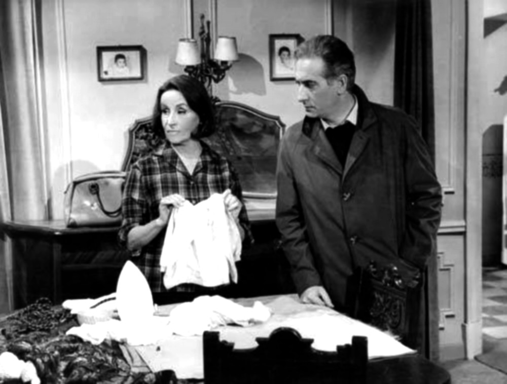 Tita Merello and Jorge Salcedo in El andador (1967)