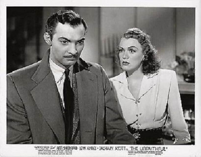 Eve Arden and Zachary Scott in The Unfaithful (1947)