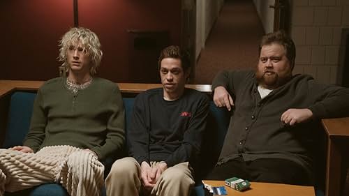 Pete Davidson, Colson Baker, and Paul Walter Hauser in Bupkis (2023)