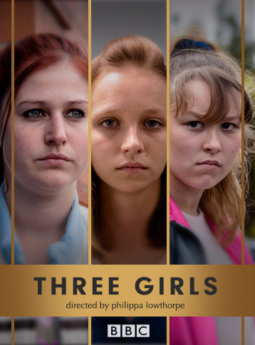 Molly Windsor, Ria Zmitrowicz, and Liv Hill in Three Girls (2017)