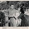 Macdonald Carey and Patricia Medina in Stranger at My Door (1956)