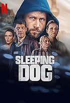 Melika Foroutan, Max Riemelt, Carlo Ljubek, Luise von Finckh, and Peri Baumeister in Sleeping Dog (2023)