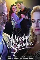 Mesut Akusta, Canan Erguder, Berk Cankat, and Özge Gürel in Yildizlar Sahidim (2017)