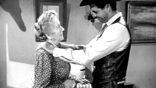 Rory Calhoun and Kathryn Card in The Texan (1958)