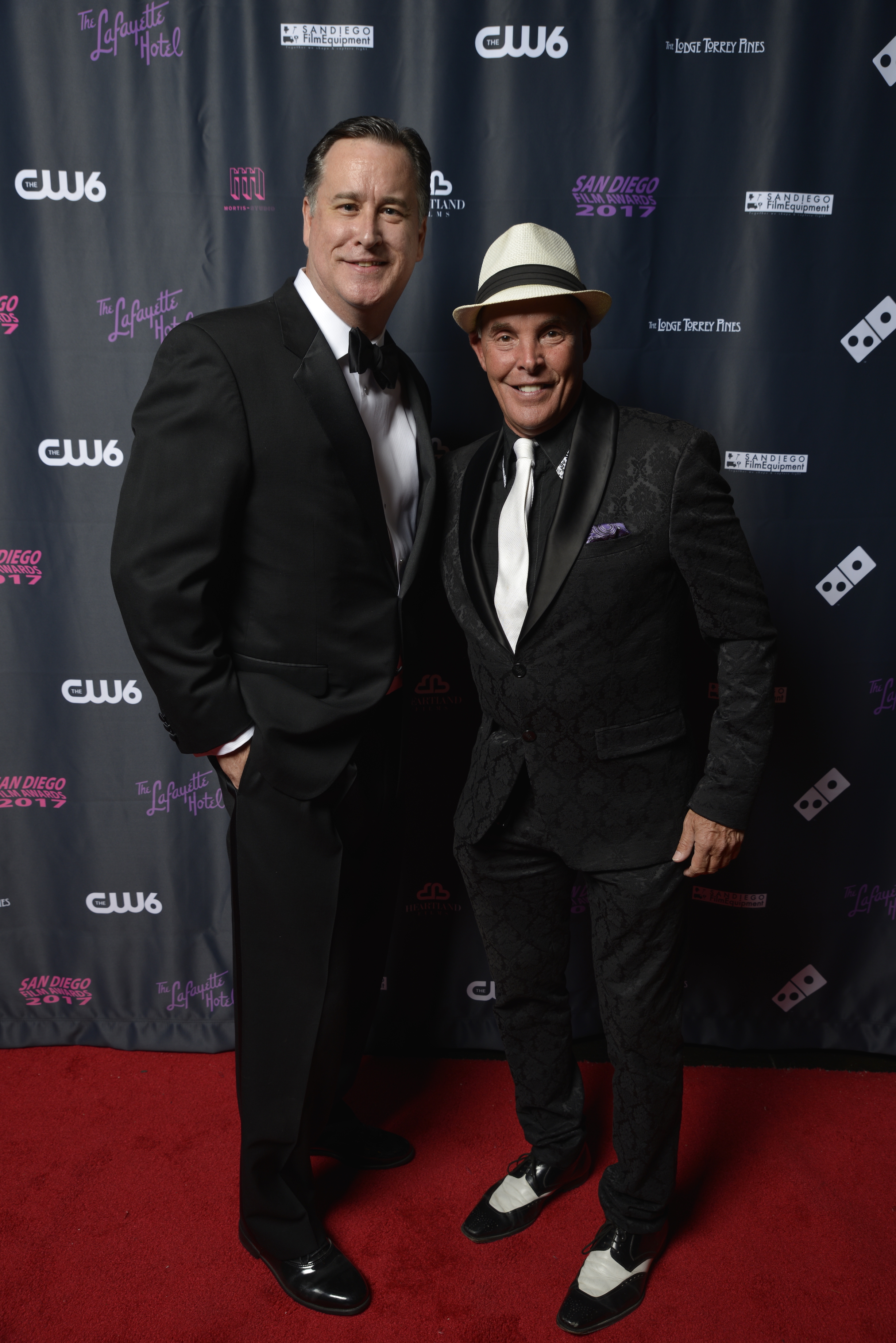 Marty Fallor and Mark Allyn at an event for San Diego Film Awards (2017)