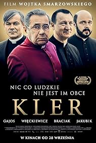 Jacek Braciak, Janusz Gajos, Robert Wieckiewicz, and Arkadiusz Jakubik in Clergy (2018)