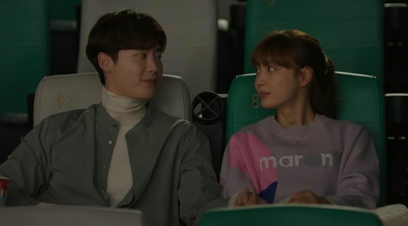 Lee Na-young and Lee Jong-suk in Romance Is a Bonus Book (2019)