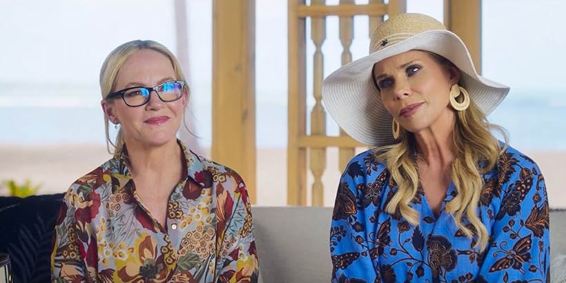 Rachael Harris and Cheryl Hines in Fantasy Island (2021)