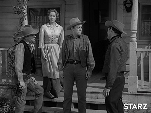 Julian Burton, Penny Edwards, Keith Richards, and Garry Walberg in Tales of Wells Fargo (1957)