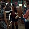 Tamara Duarte, Dominique Provost-Chalkley, and Katherine Barrell in Wynonna Earp (2016)