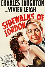 Vivien Leigh and Charles Laughton in The Sidewalks of London (1938)