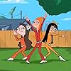 Kelly Hu, Ashley Tisdale, and Alyson Stoner in Phineas and Ferb (2007)