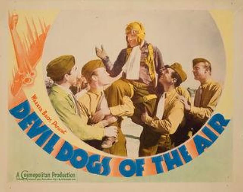 James Cagney, John Arledge, Dick French, and Frank McHugh in Devil Dogs of the Air (1935)