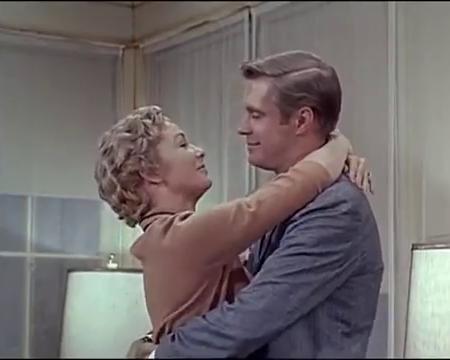 George Peppard and Vera Miles in Startime (1959)