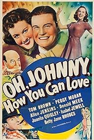 Tom Brown, Allen Jenkins, Donald Meek, Peggy Moran, and Betty Jane Rhodes in Oh, Johnny, How You Can Love! (1940)