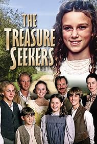 Ian Richardson, Tom Bowles, Patsy Byrne, Peter Capaldi, Nigel Davenport, Nicholas Farrell, Tom Georgeson, Janet Henfrey, Felicity Jones, Keira Knightley, Gina McKee, Kristopher Milnes, Camilla Power, John Sessions, Donald Sinden, Roger Sloman, James Wilby, Alexander Harding, William Forde, and Ben Simpson in The Treasure Seekers (1996)