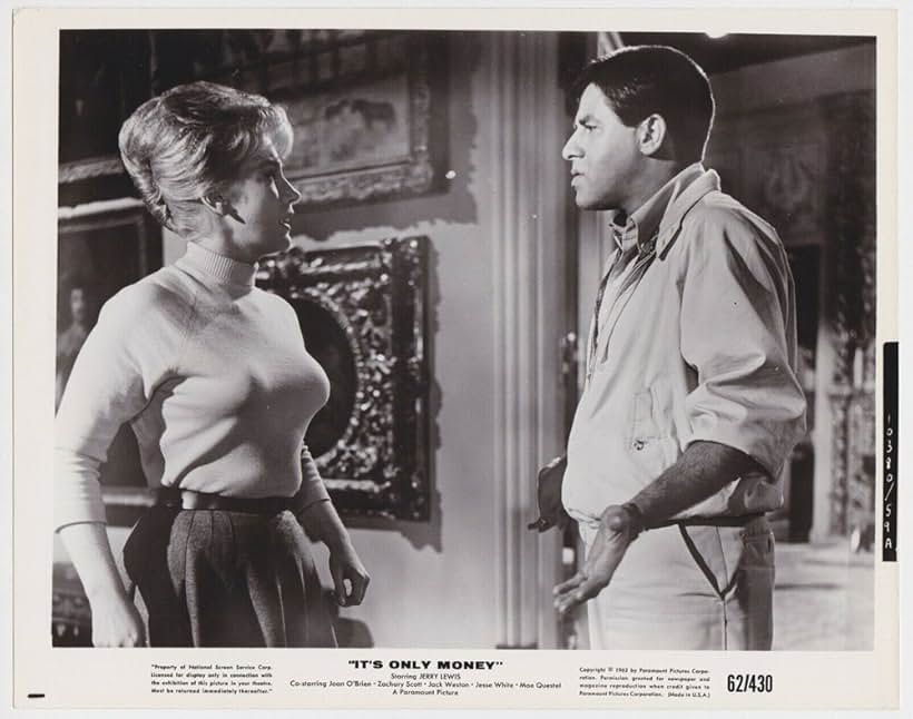 Jerry Lewis and Joan O'Brien in It's Only Money (1962)