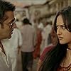 Salman Khan and Sonakshi Sinha in Dabangg (2010)