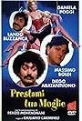 Diego Abatantuono, Janet Agren, Massimo Boldi, Lando Buzzanca, and Daniela Poggi in Prestami tua moglie (1980)