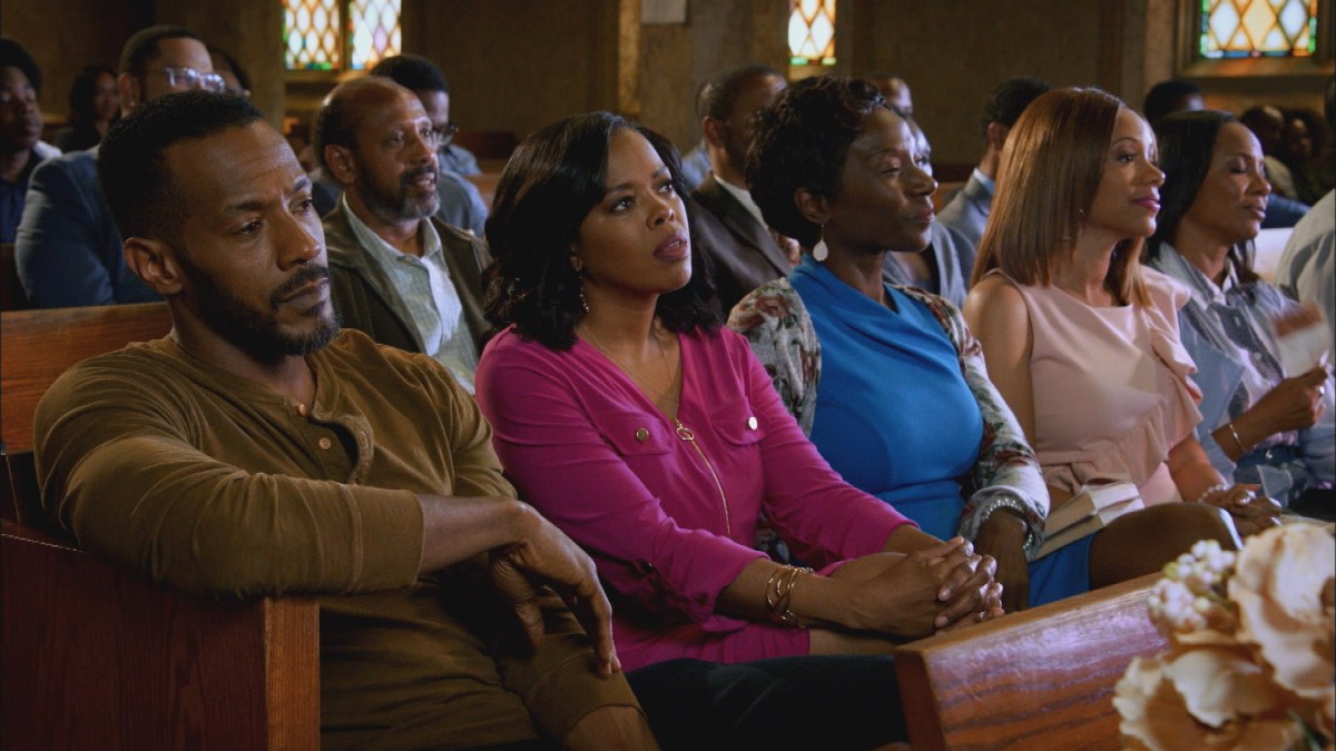 MC Lyte, Chrystee Pharris, Malinda Williams, Jeryl Prescott, and McKinley Freeman in Loved to Death (2019)