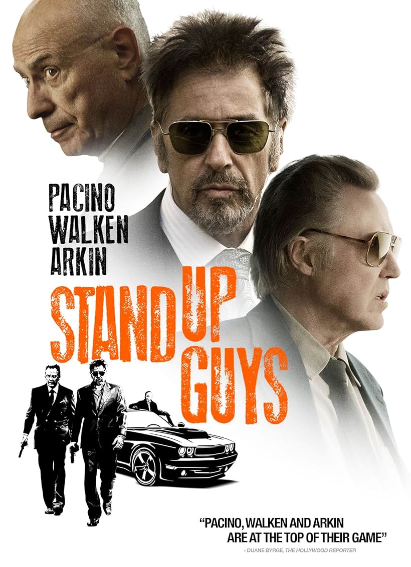 Al Pacino, Alan Arkin, and Christopher Walken in The Lowdown on Making Stand Up Guys (2013)