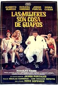 Moria Casán, Susana Giménez, Alberto Olmedo, and Jorge Porcel in Las mujeres son cosa de guapos (1981)