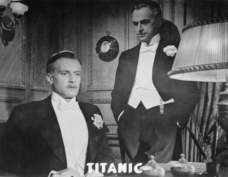 Ernst Fritz Fürbringer and Karl Schönböck in Titanic (1943)