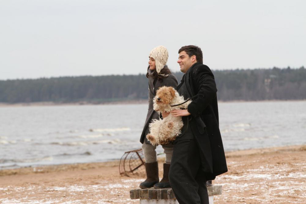 Milan Maric and Eva Gerr in Dovlatov (2018)