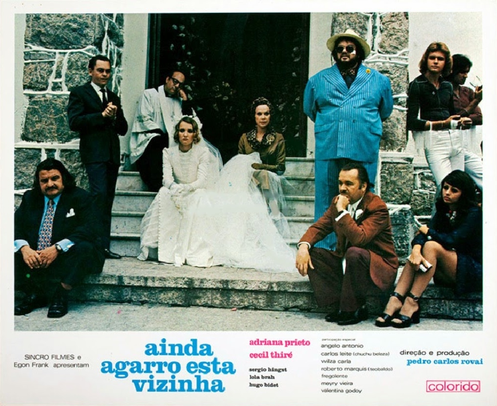 Ângelo Antônio, Lola Brah, Nidia de Paula, Martim Francisco, Sérgio Hingst, and Adriana Prieto in Ainda Agarro Esta Vizinha... (1974)