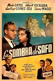 Roberto Escalada and Mecha Ortiz in La sombra de Safo (1957)