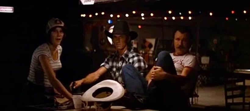 Scott Glenn, James Gammon, and Jessie Mapes in Urban Cowboy (1980)