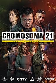 Claudia Di Girólamo, Daniel Muñoz, Sebastián Solorza, Mario Horton, Valentina Muhr, and Gastón Salgado in Chromosome 21 (2022)