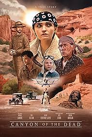 Ewen Bremner, Tom Felton, Wes Studi, Bronson Webb, Abigail Breslin, Tatanka Means, Finn Jones, Abigail Lawrie, and Jacob Fortune-Lloyd in Canyon of the Dead