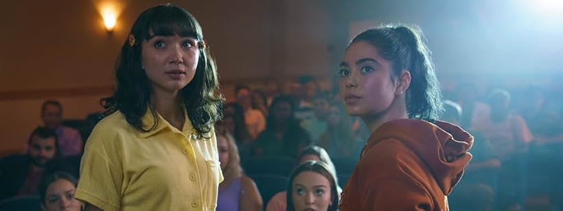 Rowan Blanchard and Auli'i Cravalho in Crush (2022)