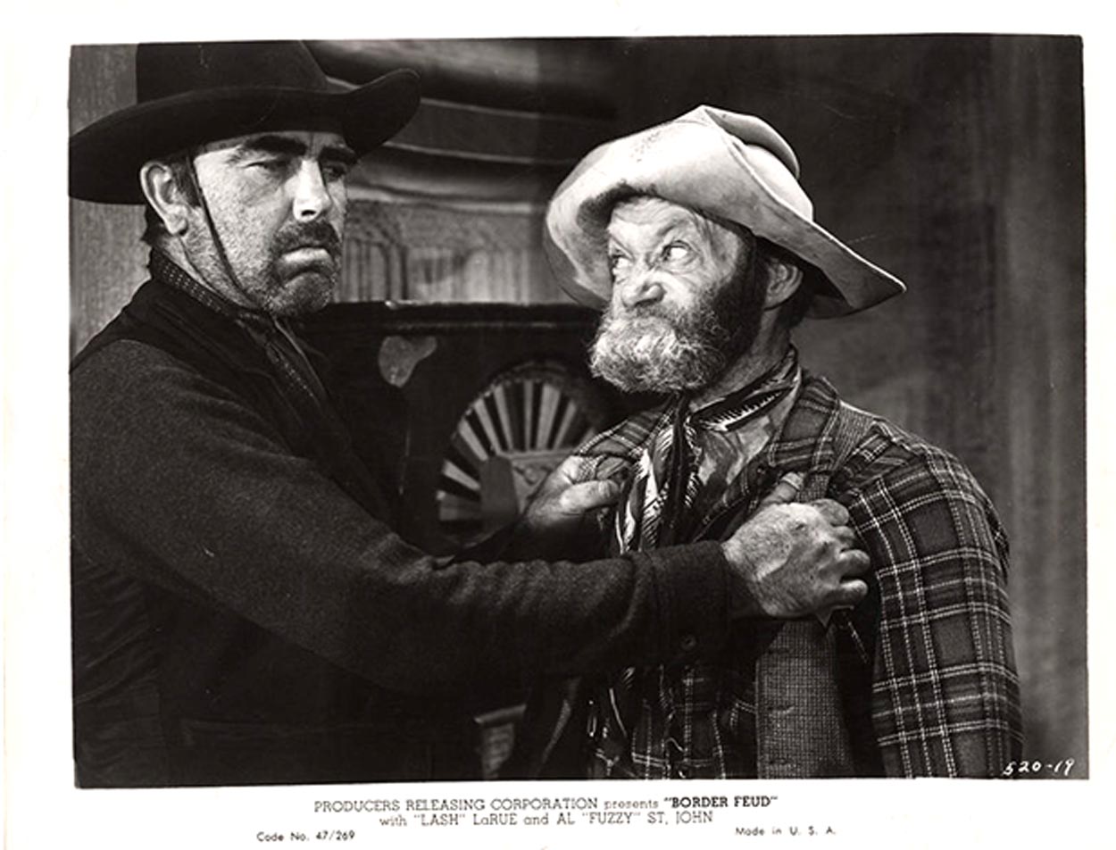 Casey MacGregor and Al St. John in Border Feud (1947)