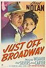 Lloyd Nolan and Marjorie Weaver in Just Off Broadway (1942)