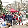 Jill Wagner and Luke Macfarlane in Karen Kingsbury's Maggie's Christmas Miracle (2017)