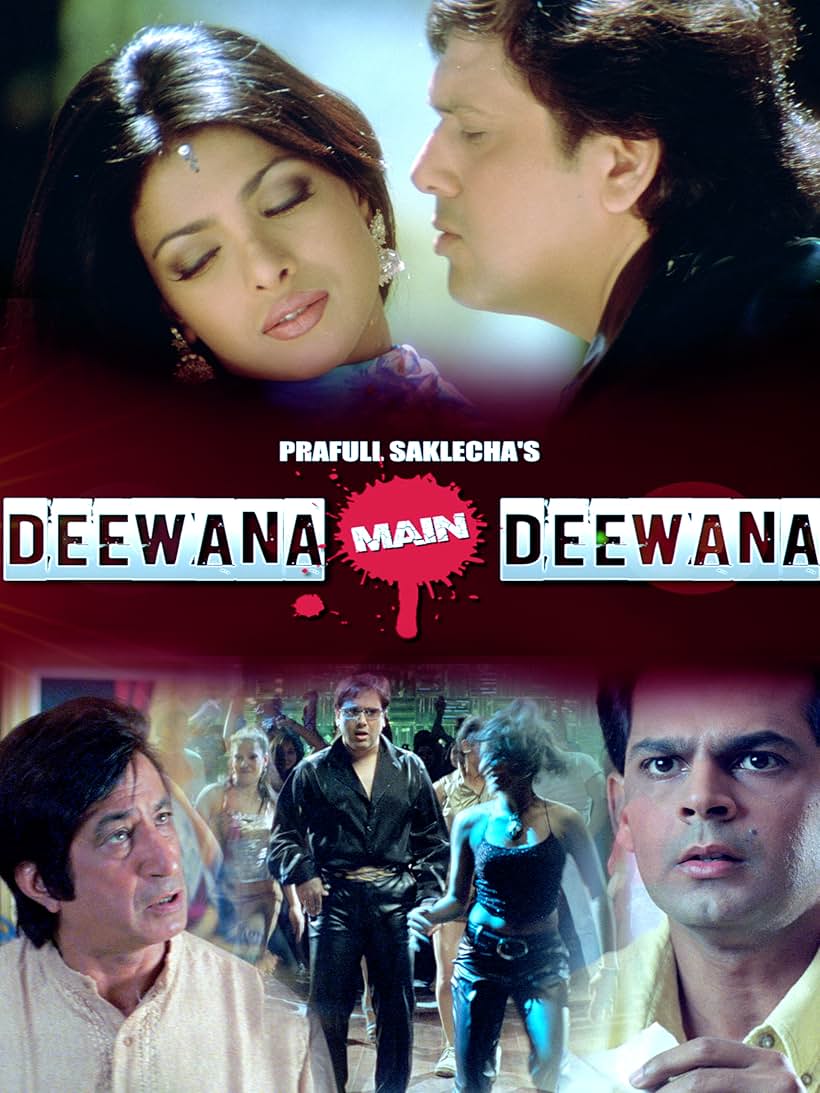 Shakti Kapoor, Govinda, Priyanka Chopra Jonas, and Amit Roy in Deewana Main Deewana (2013)