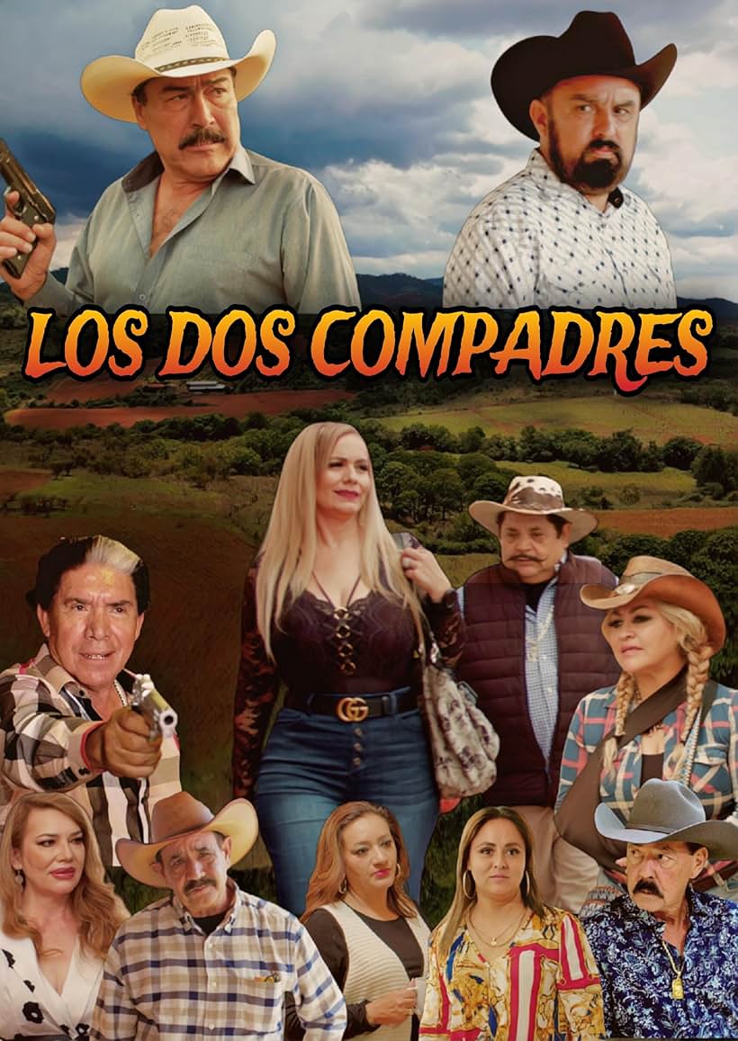 Jorge Aldama, Alejandra Vazquez, Alicia Valenzuela, Elias Hernandez, Vianey Huizar, Sergio Hernandez Pena, Imelda Hernandez, Rigo Barajas, Coty Caballero, and Florencio Barajas in Los Dos Compadres (2023)