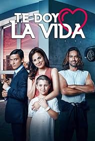 Álvaro Espinoza, Cristián Riquelme, Celine Reymond, and León Izquierdo in Te Doy la Vida (2016)