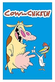 Charlie Adler, Dee Bradley Baker, Dan Castellaneta, and Candi Milo in Cow and Chicken (1997)